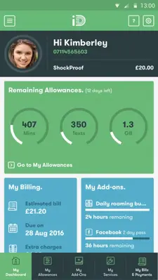 iD Mobile android App screenshot 2